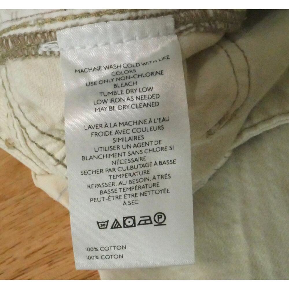 We The Free Aster Straight Jeans White Size 28 NWT High Rise Relaxed Rigid Denim - Picture 12 of 12